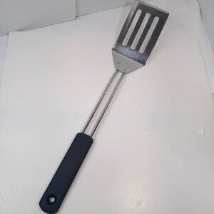 OXO Good Grips Stainless Steel Turner Spatula Flipper grilling black Utensil